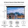 PInYUE Electric Remote Control Projector Screen