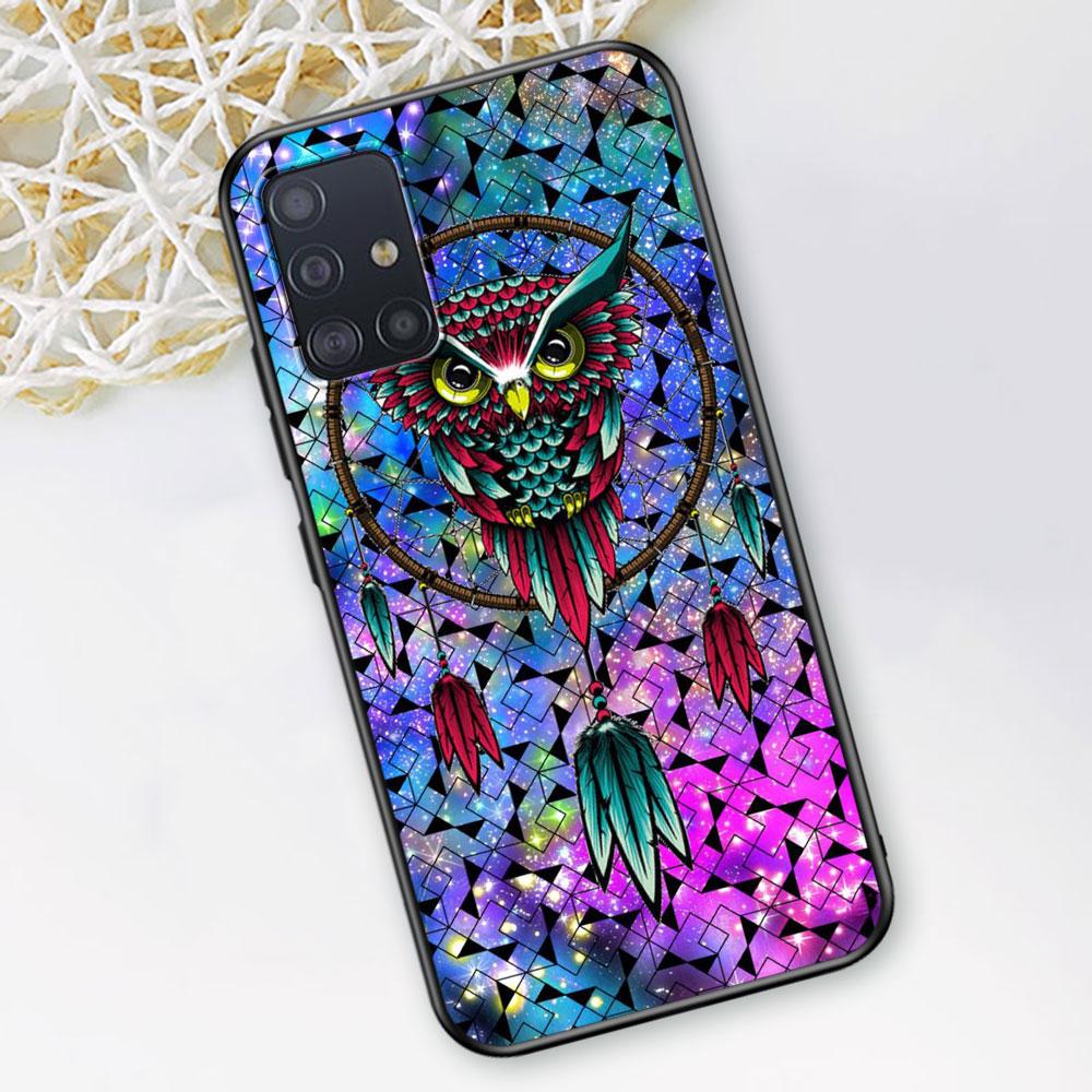 Чехол 'Ловец сов' для Samsung Galaxy A53 5G A12 A13 A52 A02s A22 A51 A54 A11 A13 A32 A52s A72 A01 A03s Силиконовый чехол для телефона