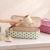 with Handle Curler Storage Bag Polka Dot Makeup Bag Fashion Hair Dryer Storage Bag  For Travel