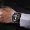 Новые роскошные мужские часы высшего бренда с коробкой, простые деловые водонепроницаемые часы, мужские механические часы