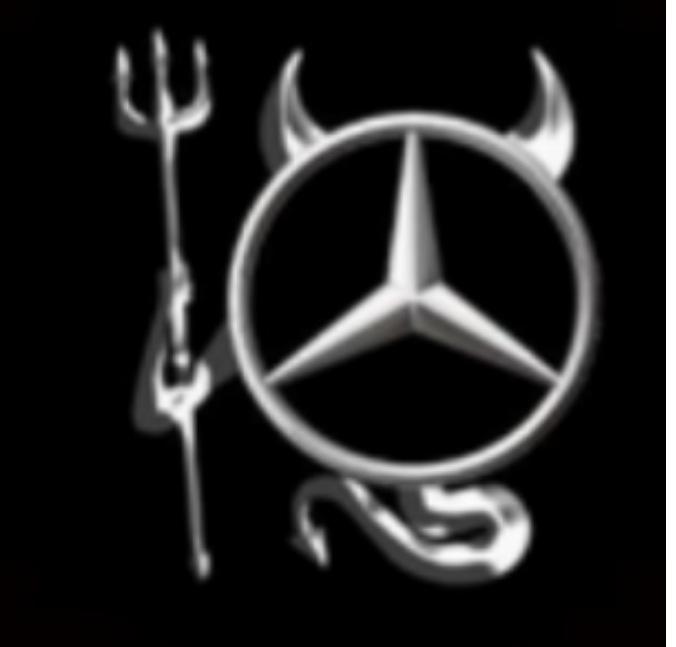 Светодиодные приветственные огни для Mercedes C-Class W203, CLK, SLK, SLR - Проекторы в двери