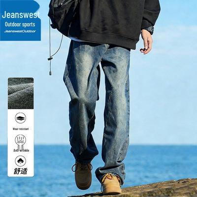 Мужские джинсы прямого кроя для улицы Jeanswest