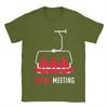 Snowboard Board Meeting TShirt Summer  Cotton TShirts For Unisex Trending Print Tshirt Short Sleeve Y2K Funny Top Tees