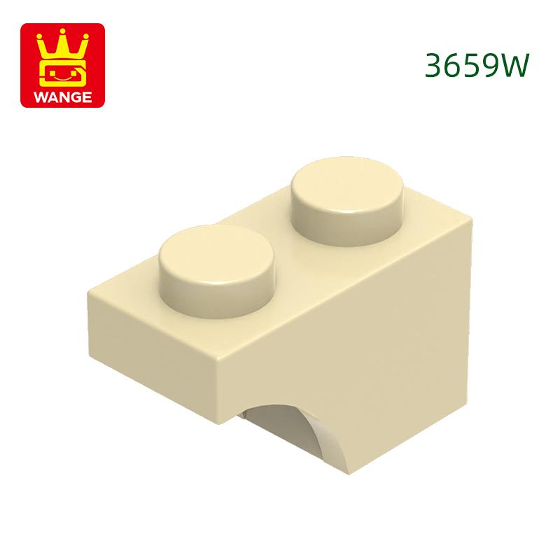 166 шт./лот 3659W 1x2 Полуарка Строительный Блок Moc Цветные Аксессуары Совместим с featuring Brick СДЕЛАЙ САМ Детская Игрушка Сборка Подарок Идея