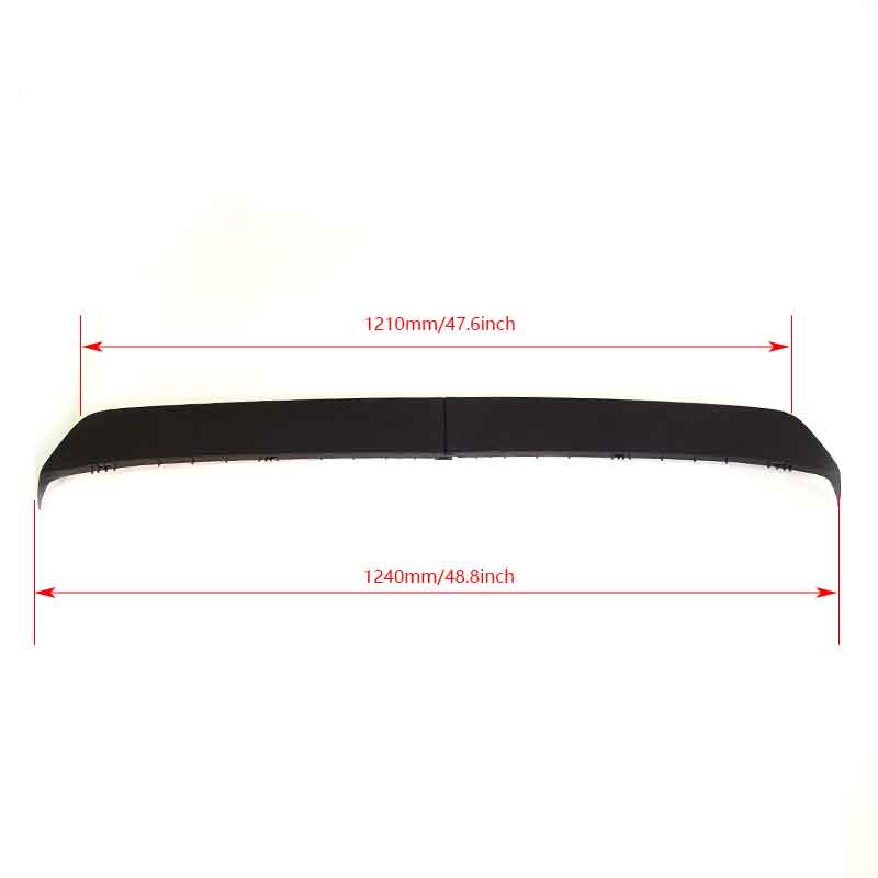2Pcs Deep Duckbill Chin Lip Spoiler for VW Golf Jetta Mk1/mk2 Rabbit Caddy GTI GTD 16V Scirocco - Lower Bumper Lip Body Kit