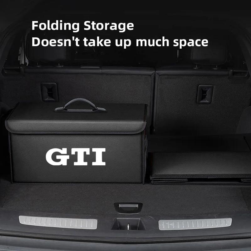 lijk1 Car Trunk Organizer Box Toolbox Auto Interior Storage Accessories For VW Golf Polo GTI Scirocco ID.3 Passat Tiguan CC Jetta GTE