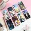 Чехол для телефона Аниме S-Sensei N-Natsume Для iPhone 17,16,15,14,13,12,11 Plus,Pro Max, Мягкий силиконовый Черный чехол