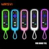 Protective Case Fit for Roku TCL Express RC280 RCAL7R TV Remote Control Cover Silicone Dust-proof Skin Anti-Slip