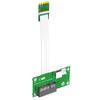PCIExpress Adapter Cable, NGFF M.2 Key A/ To PCIE 4X Xtender NGFF M.2 To PCIE Xtension Cable