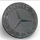 For Mercedes Benz W204 W124 W201 W202 W212 W220 W205 57mm Star Flat Hood Bonnet Logo Emblem Badge automobile Accessorie LMX9