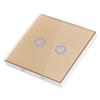EU Standard Switch Glass Touch Panel Wall Light Switch for Smart Home
