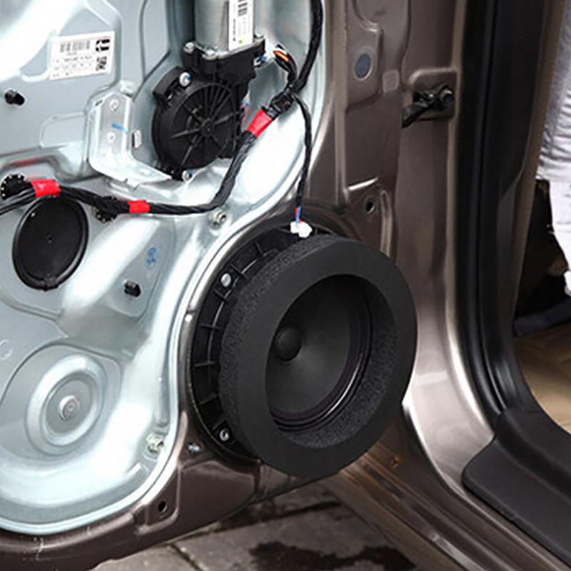 6,5-дюймовый универсальный автомобильный динамик звукоизоляционное кольцо хлопок бас отделка двери звукоизоляция хлопок автомобильные аксессуары для интерьера