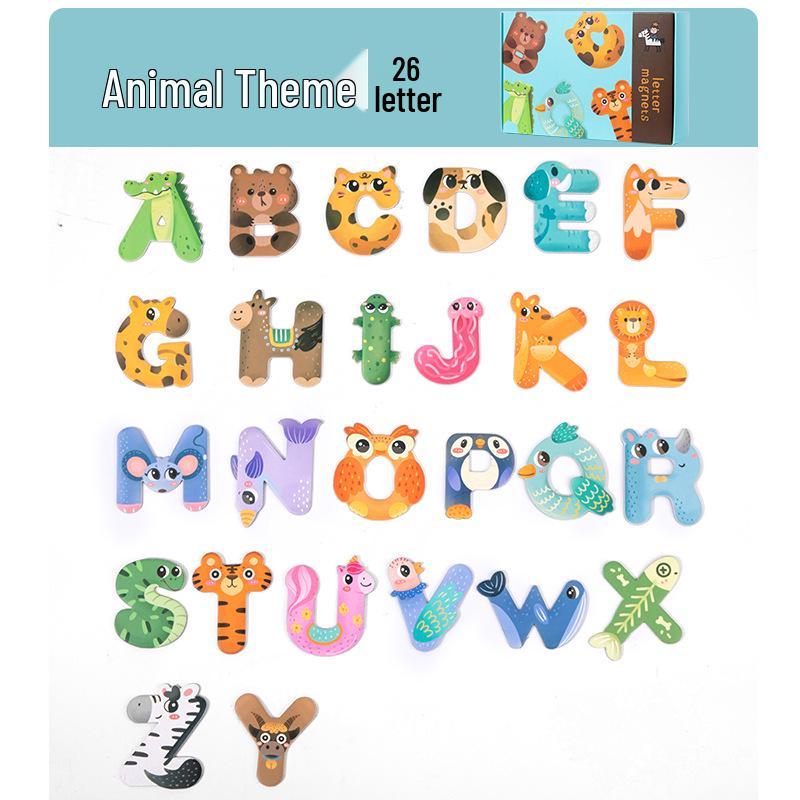 Magnetic Toys for Early Education: Develop Logical Thinking & Pinyin Skills for Ages 1-3