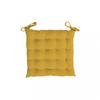 Upholstered Chair Top 40x40x5 Cm ALIX Radiant Yellow, by Soleil D'ochre