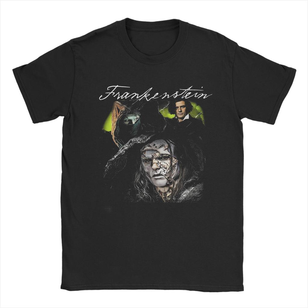 Mens Womens Frankenstein Movie 2025 T Shirt 100% Cotton Fashion T-Shirt  Top Clothing