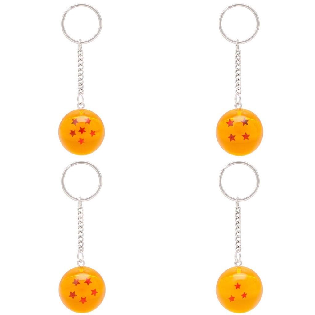 Timeless Design Anime Dbz Dragon Ball Z Crystal Ball Stars Keychain Pendant