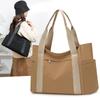 Large Capacity Tote Bag Women's Multi-Compartment Nylon Shoulder Bag