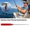 Извлекатель рыболовных крючков из нержавеющей стали, быстрый съемник рыболовных крючков, безопасный экстрактор, отсоединяющий инструмент для извлечения, приспособление для спуска, рыболовные принадлежности