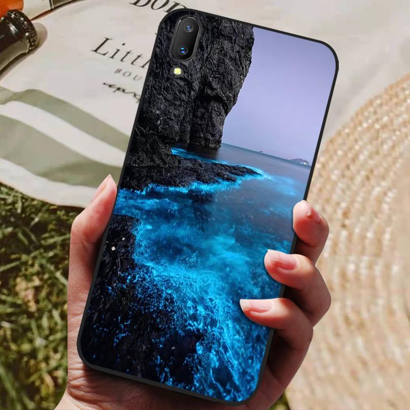 Для чехла vivo V11 i Чехол Силиконовая задняя крышка Чехол для телефона Для Vivo V11 V 11 V11 Pro 1804 Чехлы V11i 1806 Мягкий бампер Funda Re Bag