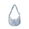New Lee Fabric Shoulder Bag, Handbag, Shoulder Bag, Crossbody Bag Women's Light Blue White LE250028M-539