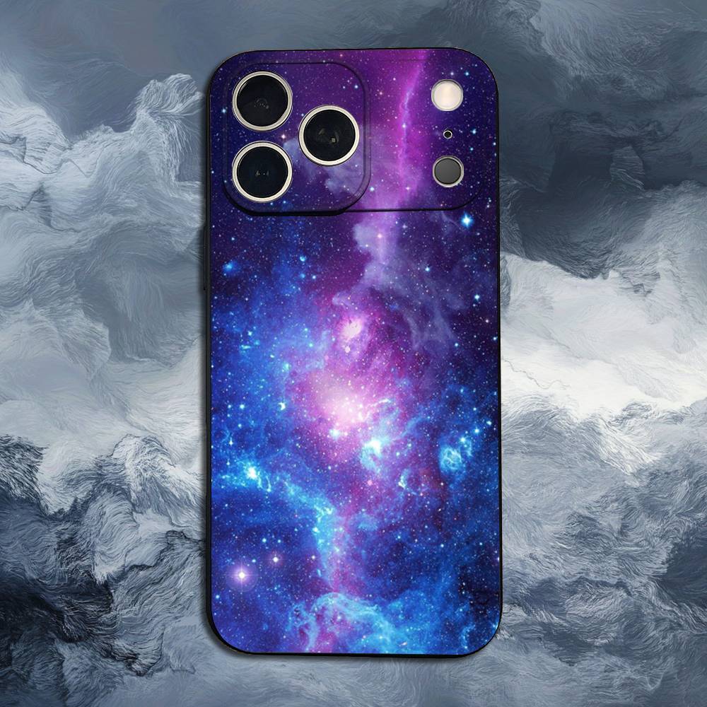 Космос Для Галактики Вселенной Для iPhone 13,16,11,14,17,12,15,Plus,Pro Max,XS,X,XR,SE,Mini,8,7,Чехол Для Телефона Мягкий Силикон Черный