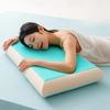 1pcs Gel Memory Foam Pillow with Slow Rebound & Cooling Effect Orthopedic Neck Support Pillow for Sleeping Ergonomic Design