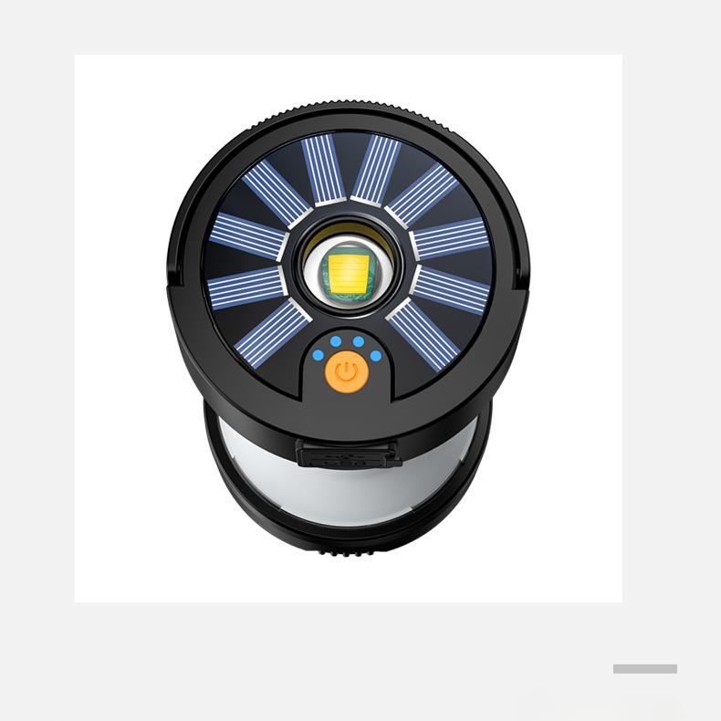 New outdoor camping light Type-C emergency light multifunctional tent solar rechargeable LED strong light camping light