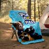 1pc Puppy Dog Pals Theme Blanket - Digital Print, Polyester, Cozy for All Seasons, Perfect for Outdoor, and Travel