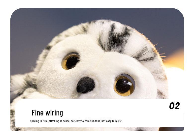 Charming Owl Plush Toy - Adorable Bird Doll for Kids' Gifts