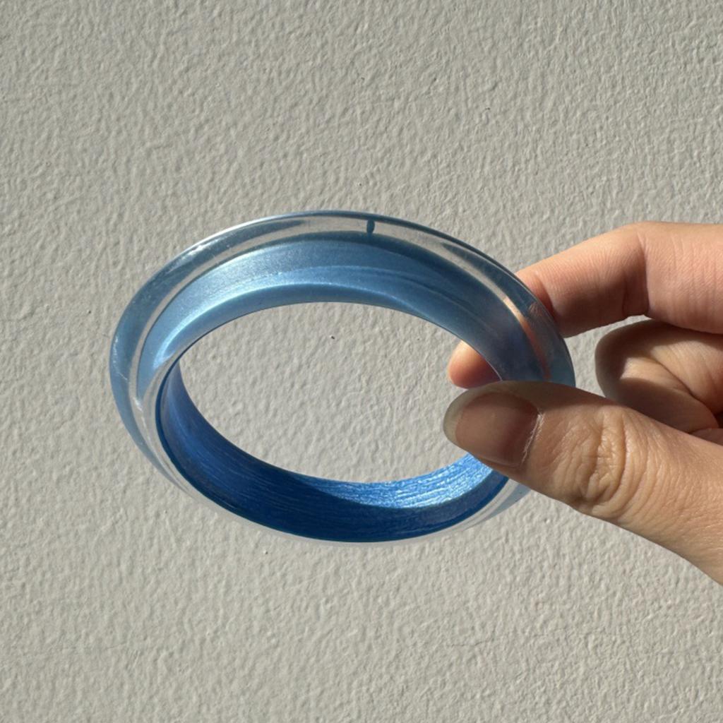 Широкие браслеты из смолы Геометрические круглые браслеты Широкий геометрический браслет Текстура смолы Ювелирные украшения на запястье для любителей моды