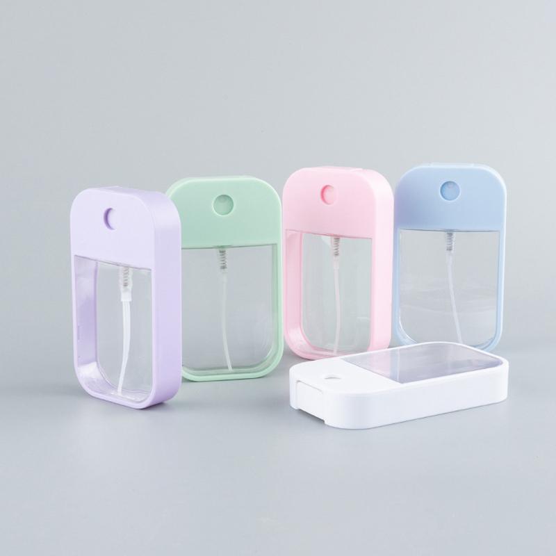 Apple Spray Card Bottle 45Ml Portable Color Card Plastic Perfume Bottle Mobile Phone Shape Alcohol Spray Bottle