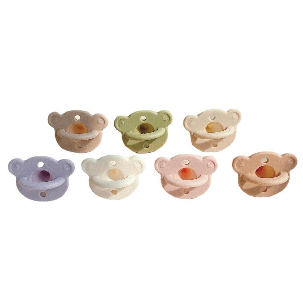 INS Ультрамягкая силиконовая пустышка для новорожденных, Антиколиковая, Дизайн для хорошего сна для 0-6 месяцев