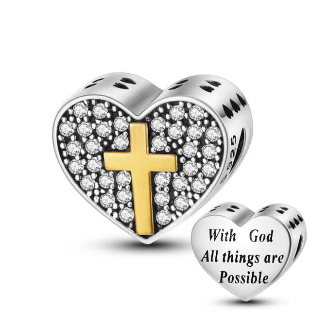 Брелок из стерлингового серебра 925 пробы, круглый болтающийся момент, брелок для ключей, держатель для сумки, подходят оригинальные подвески, бусины с буквами, рождественские