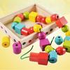 Colorful Wooden Toys Wooden Material Early Educational Toys Color Cognition Toy  Preschool Learning