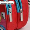 Portable Pen Bag Double Layer Pencil Pouch Cartoon Pencil Case  for Student