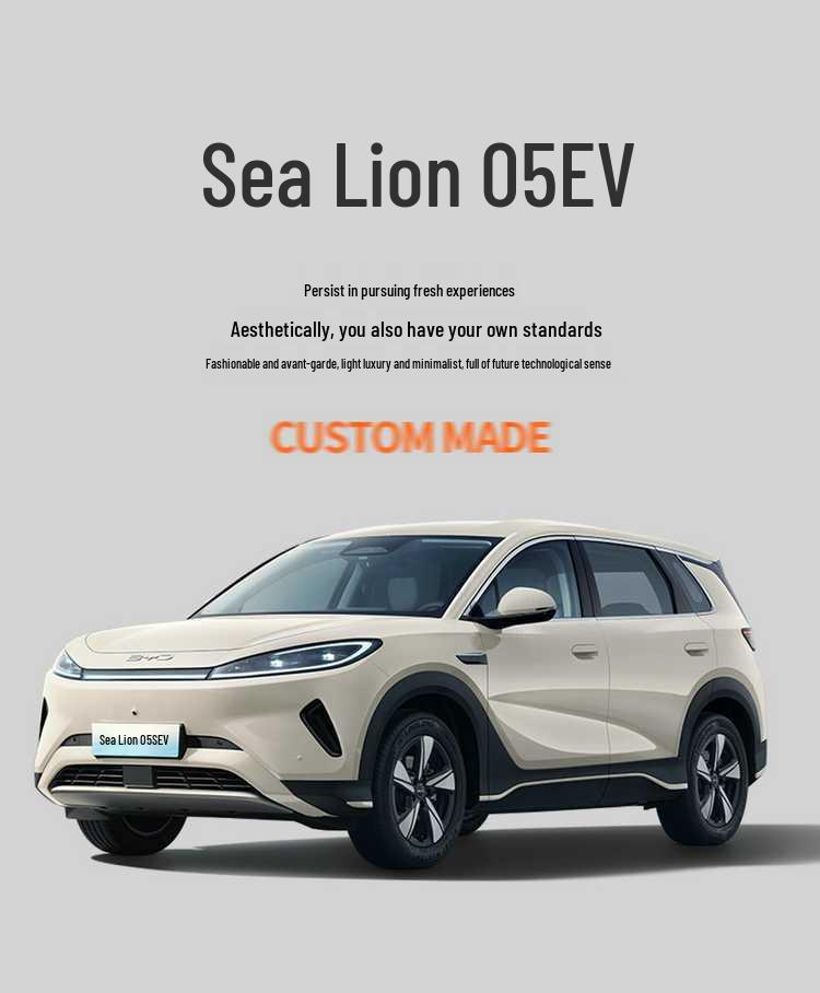 Всесезонные чехлы на сиденья с полным покрытием для BYD Sea Lion 05EV 2025 года