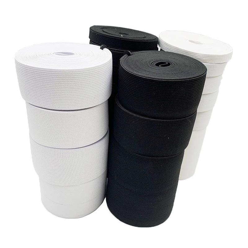 Black & White High Elastic Crochet Waistband for Underwear & Clothing