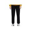 Li Ning Badminton Series Logo Sports Comfortable Fleece Cuffed Casual Pants Men Bottoms Black AKLUE51-1