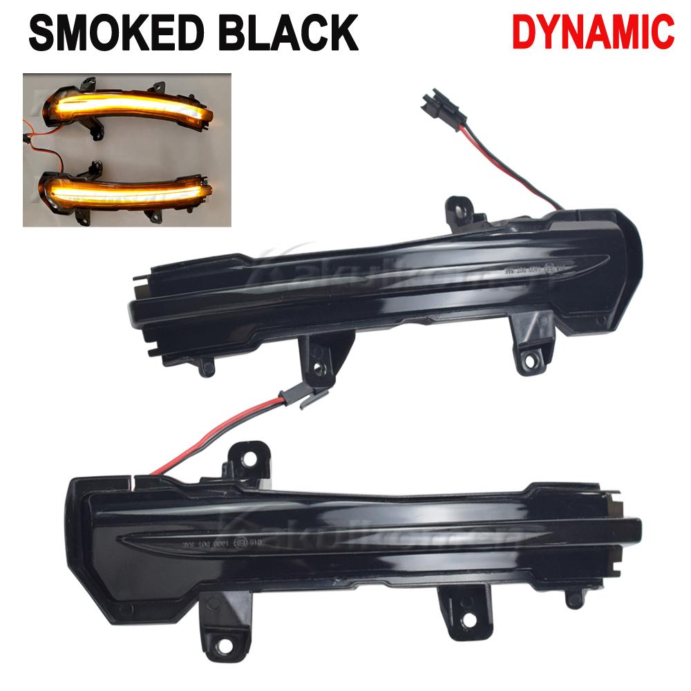 2PCS Dynamic Blinker Sequential Indicator LED Turn Signal Light For Nissan Kicks P15 Note E12 Bluebird Lannia Sylphy 2017 2018