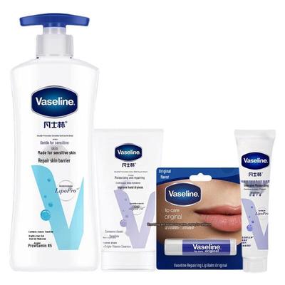 Нежный набор для ухода за кожей Vaseline