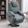 Power Lift Recliner Chair with Pocket Spring, Electric Lift Chair with Wide Backrest, Grey