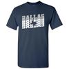 Dallas Retro Repeat - Sports Team City Pride Tailgating T Shirt