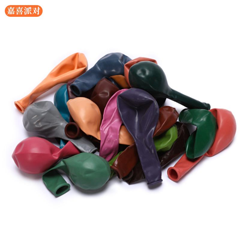 Ретро Украшение Шарами 10 Дюймов Принадлежности для Оформления Детской Сцены на День Рождения Фестиваль Торговый Центр Магазин Латексный Шарик