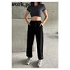 Woman High Waist Jogger Shabby Tracksuit Six