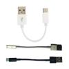 Type C Micro Usb Cable 10Cm Short Fast Charging For Phone Usb Data Cord