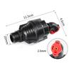 360° Rotating Garden Irrigation Nozzle Large-Area Coverage Automatic Operation Lawn Irrigation Sprinklers 1/2 Inch Durable