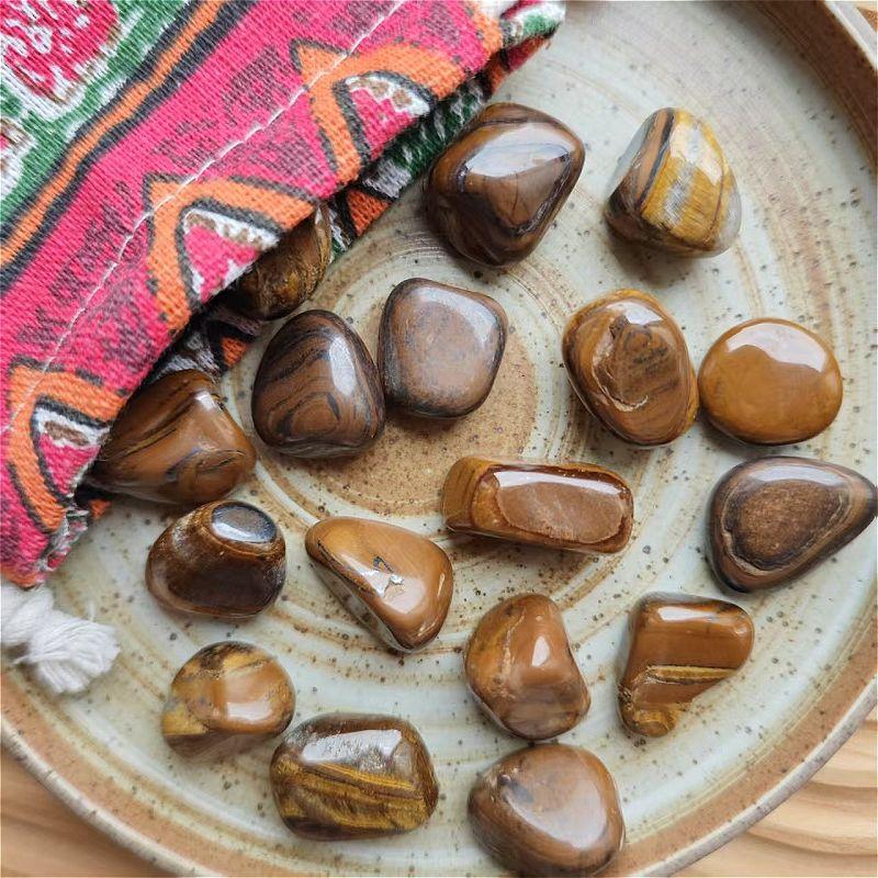 100 г/уп. Натуральный галтованный полированный кристалл кварца, необработанный, для декора, подарки для Рейки, энергетическая терапия, размер 15-20 мм