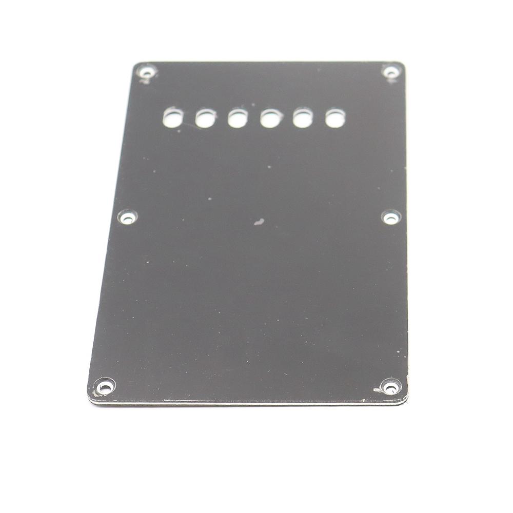 6 Hole Pvc Guitar Back Plate Pickguard Tremolo Backplate For St Modern   Style Electric Guitar Special Offer