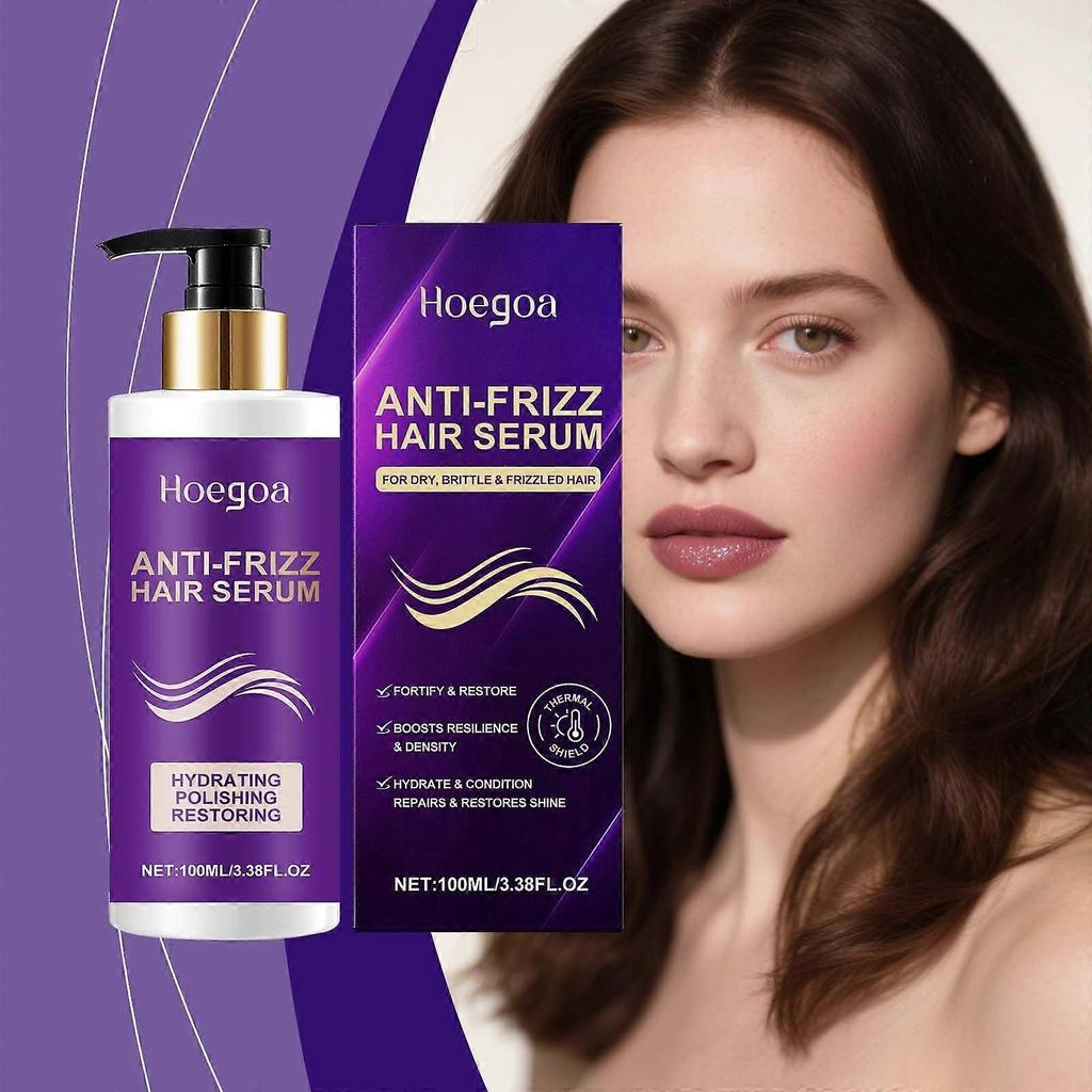 Hoegoa The Nourishing Hair Essence Deeply Moisturizes And Strengthens The Hair Strands, Makes Them Shiny And Improves The Hair Quality, Making It Smoo