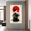 Japanese Samurai Wall Art Poster Modern Ink Style High End Pop Mural Home Decor Canvas Picture Prints Living Room Decorate Gifts
